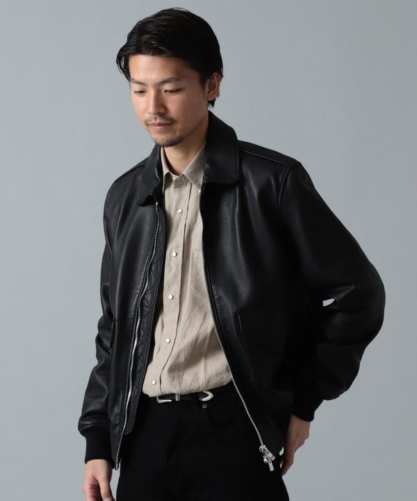 QUATTROCCHI＞ A-2 レザーブルゾン編｜ビームス ハウス 丸の内