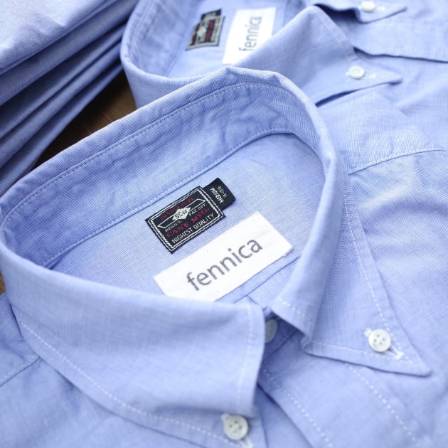 fennicaの新たな定番、“College Button Down Shirt”｜fennica