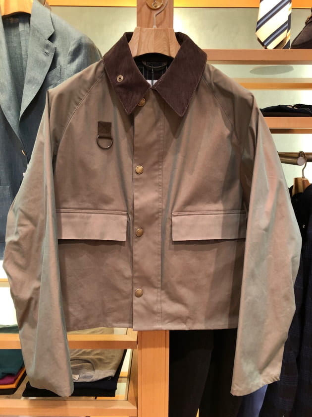 barbour spey BEAMS別注 ノンワックス size 40 - その他