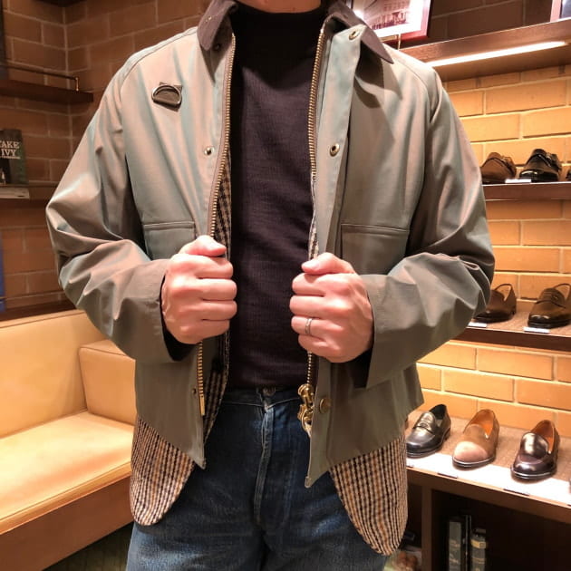 Barbour」見る角度によって表情の変わる新作SPEYジャケットと着こなし