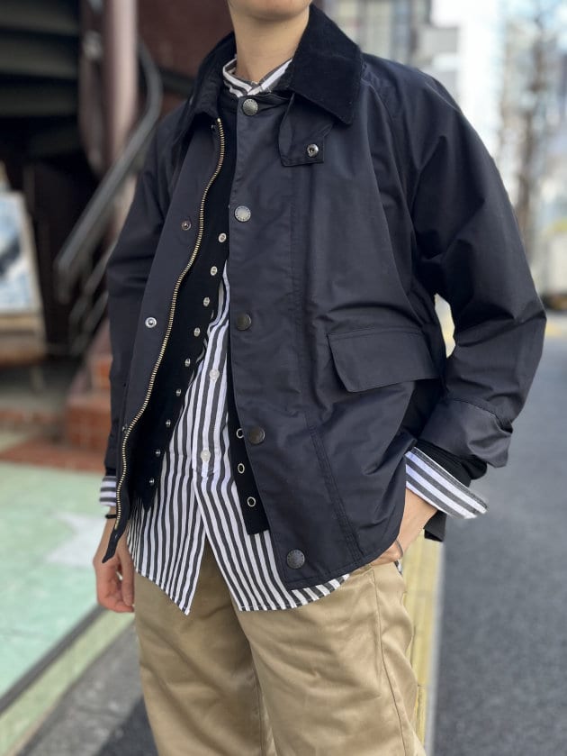 Barbour × BEAMS BOY 別注 Thornbury Jacket-