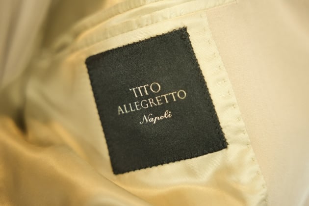 気になるスーツ＜TITO ALLEGRETTO＞