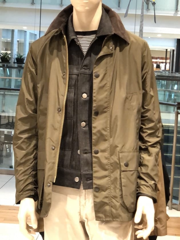 Barbour × BEAMS BEDALE SL シェイプメモリージャケット