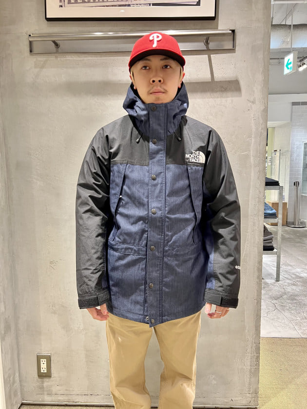 THE NORTH FACE/Mountain Light Denim Jacket実際に着てみた