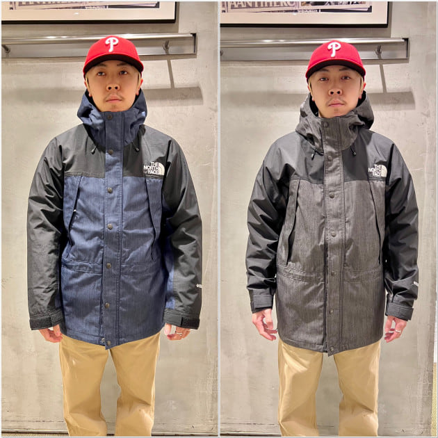 THE NORTH FACE/Mountain Light Denim Jacket実際に着てみた