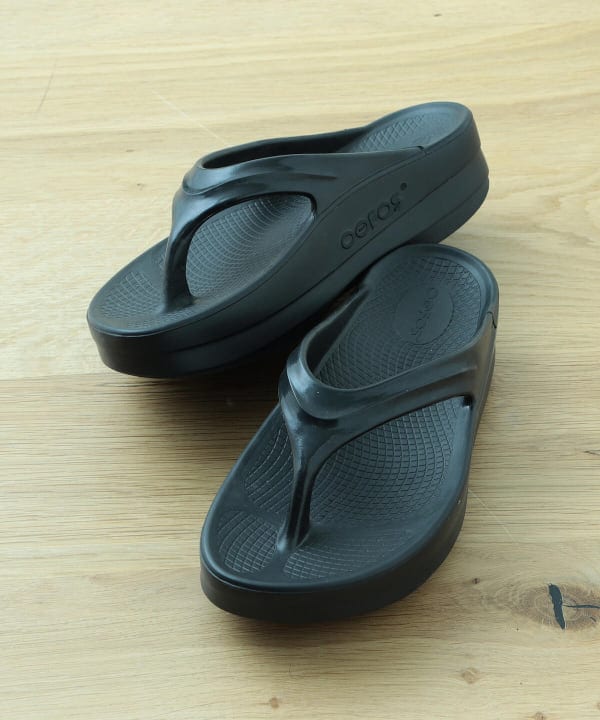 サンダル OOFOS OOmega BEAMS限定 メンズ 27cm