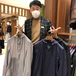 ＜HERNO＞の極薄ブルゾン。
