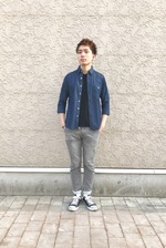 七分袖シャツ紹介