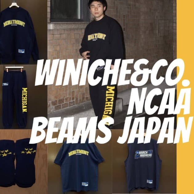 Winiche&Co.× NCAA x BEAMS JAPAN】