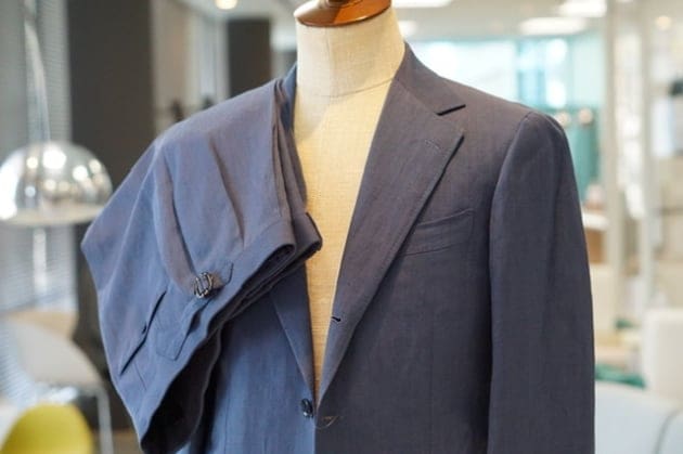BEAMS F スーツ サイズ42 ブルー