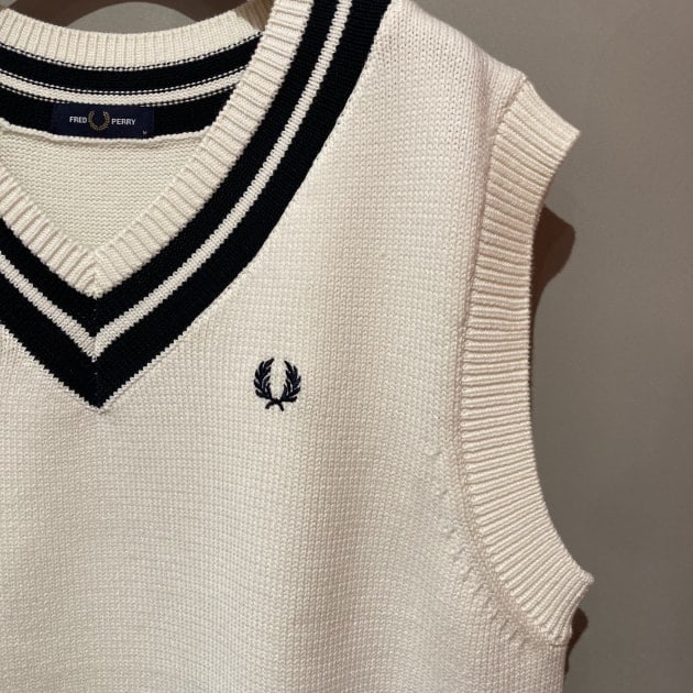 BEAMS 別注 FRED PERRY フレッドペリー VEST ベスト XL - ベスト