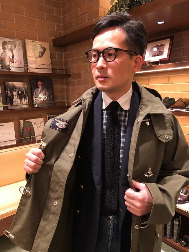 MICHAEL CLASSIC APPAREL×BEAMSFファイヤーマンコート85cm