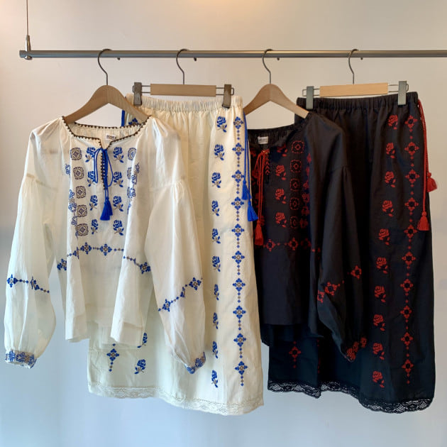 trepied（トレピエ）＞別注、刺繍ブラウス&スカート！｜ビームス