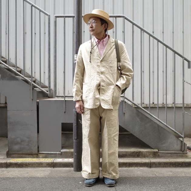 orSlowの“French Alpine Pants”、fennicaスペシャルカラー｜fennica