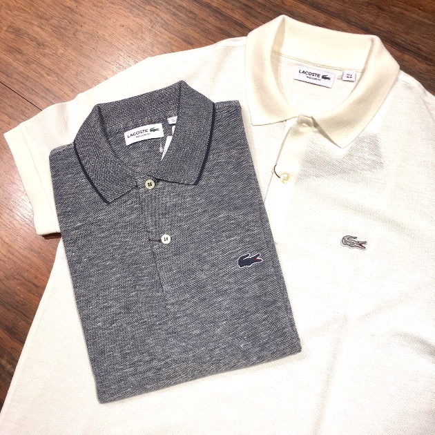 ＜LACOSTE＞ ポロシャツといえば。
