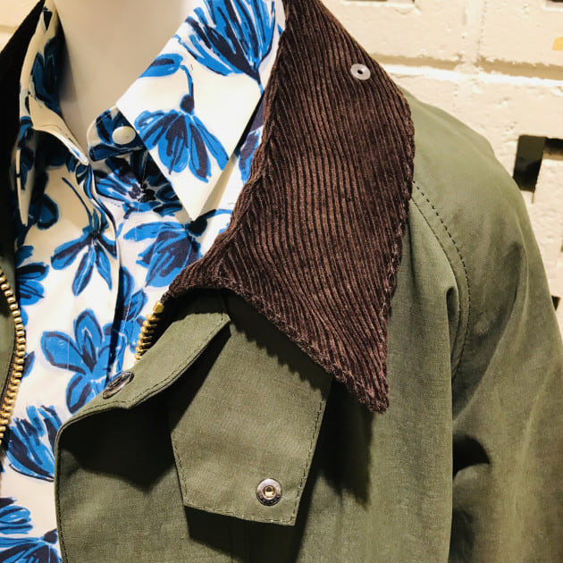 間違いない逸品《Barbour》TRANSPORTジャケットをご紹介