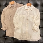 ＜ALESSANDRO GHERARDI＞ サファリシャツ