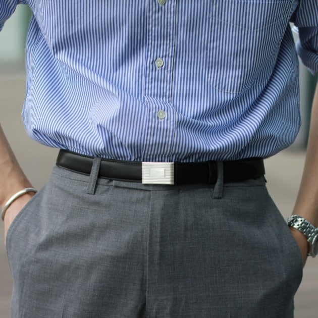 BEAMS+ ビームスプラス Plate Belt L ブラウン　Blown BEAMS PLUS（ビームスプラス）の「BEAMS PLUS / プレート