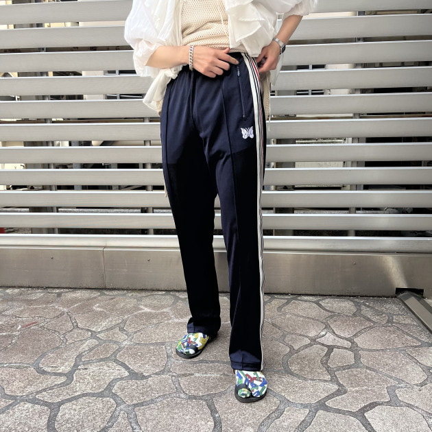 NEEDLES×BEAMS BOY/別注track pants-