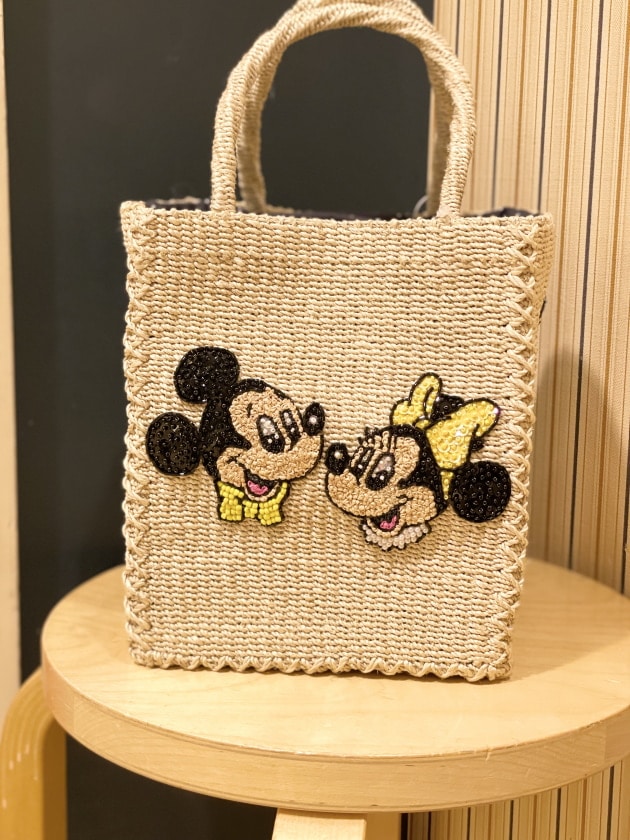 BEAMS BOY / 45th Disney アバカ スクエア BAG-