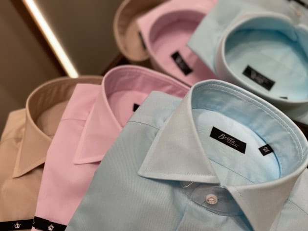 【新品未使用】beamsf別注 borriello ドレスシャツ 新品未使用】beamsf別注 borriello ドレスシャツ Borriello