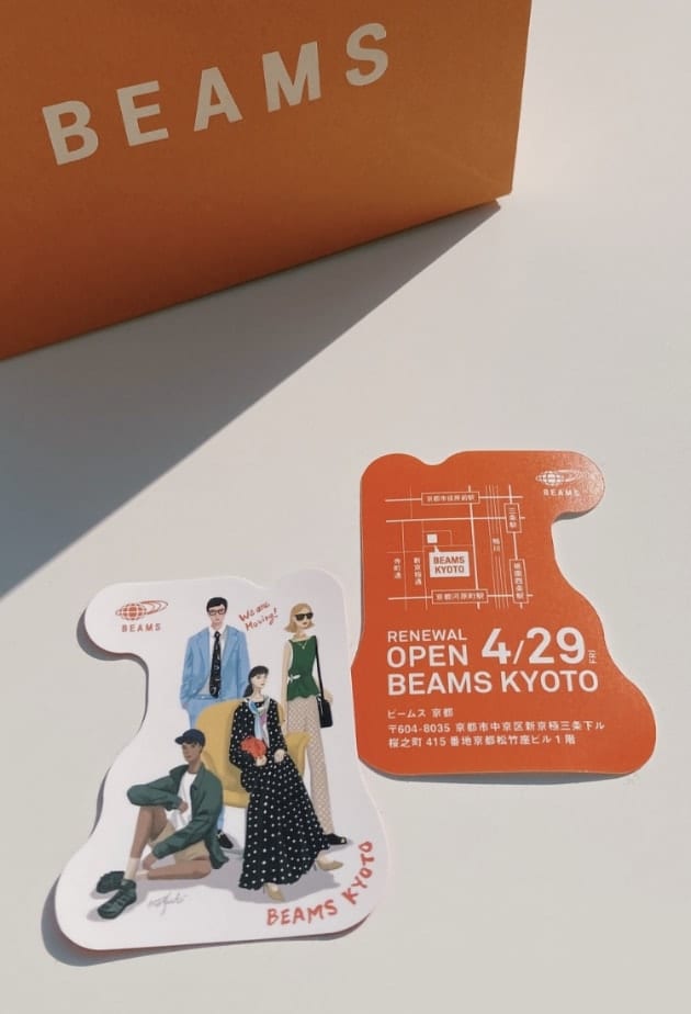 【 ビームス 京都 移転します② 】