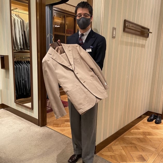 BAGUTTA GIAN リネンソリッドダブルジャケット 48 BEAMS F BAGUTTA GIAN リネンソリッドダブルジャケット 48 BEAMS F