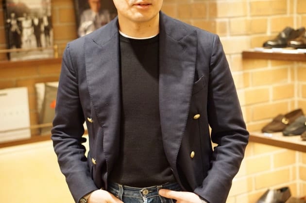 BEAMS F ビームスエフ カーディガン ブラック 黒 44 S