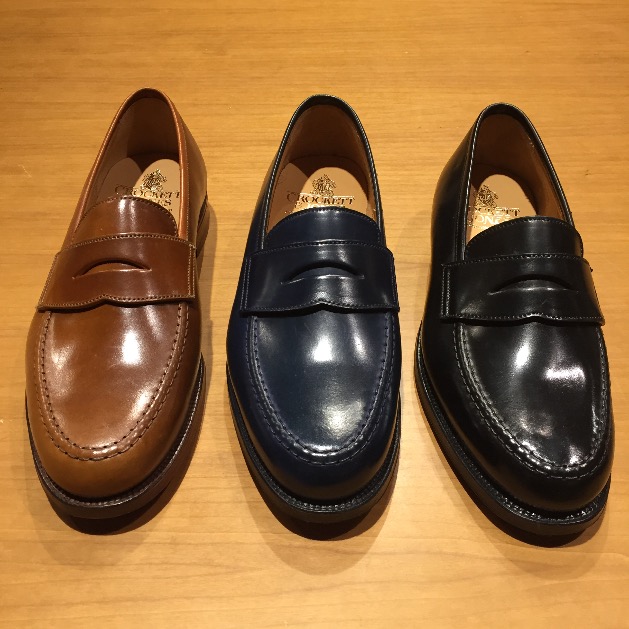 CROCKETT&JONES クロケットアンドジョーンズ コードバン ローファー-