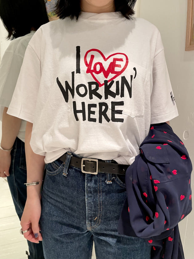＂I LOVE WORKIN’ HERE＂♡
