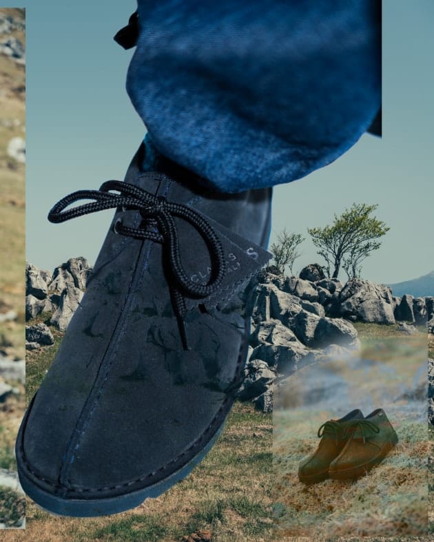 BEAMS別注カラー！ネイビースエードのClarks Desert trekのご紹介です