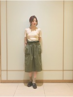 〈Ray  BEAMS〉スカート、Tシャツ、、新作入荷してます☆