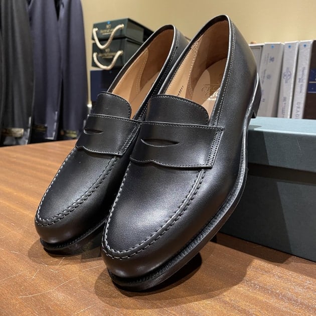 ショッピング超高品質 CROCKETT＆JONES BOSTON2 ブラック7/h 純正