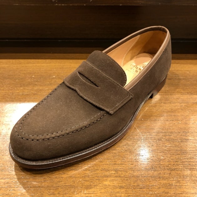 受注可 Crockett & Jones BOSTON2 スエード - 靴