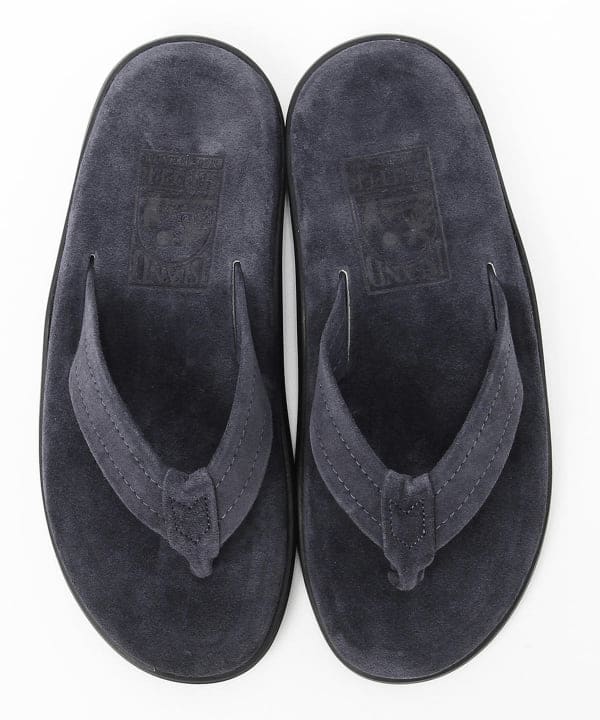  SLIPPER × BEAMS 別注 スエード クロス サンダル Ray BEAMS（レイ ビームス）【タイムセール】【別注】ISLAND