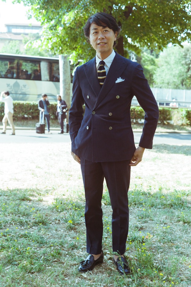 PITTI UOMO 92 Street Style Day.1｜安武 俊宏｜BEAMS