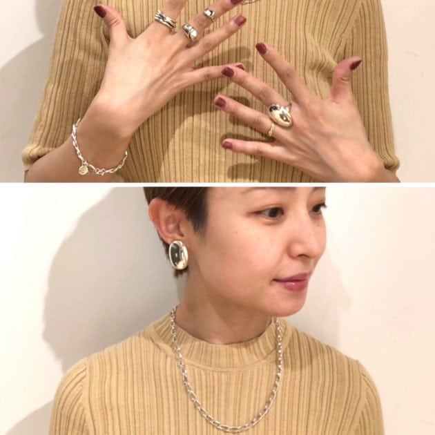 PHILIPPE AUDIBERT /◾️jenny エナメル ピアス◾️ビームス