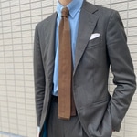 ニットタイってええな！！！