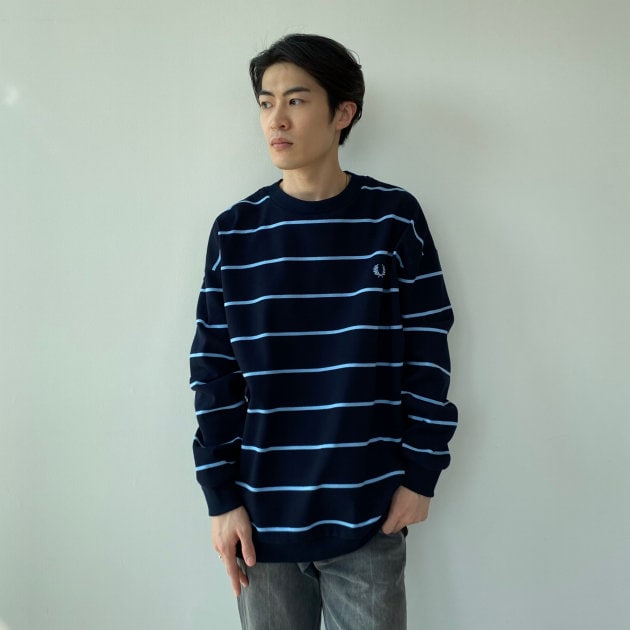 1万2500円でどうでしょうかFRED PERRY × BEAMS 別注 Long Sleeve T