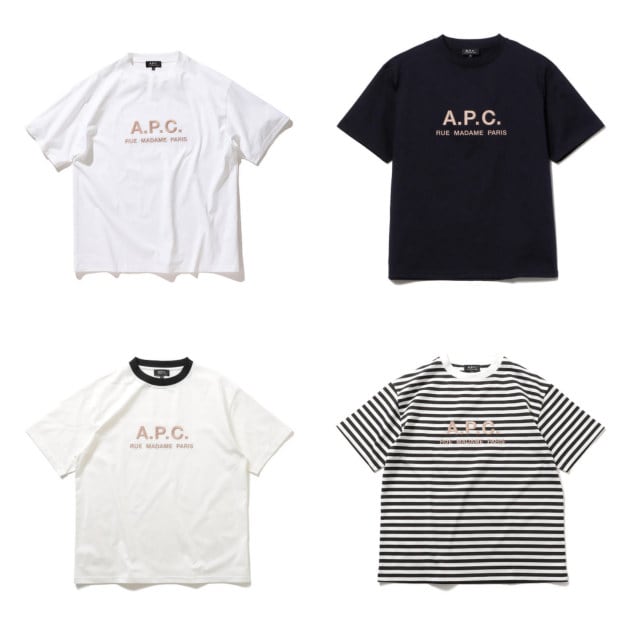 A.P.C ロゴT 全部見せます！！】｜ビームス 大分｜BEAMS