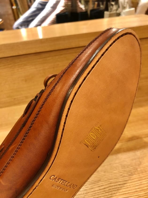CASTELLANO〉当時のバランスを取り入れたかった一足を