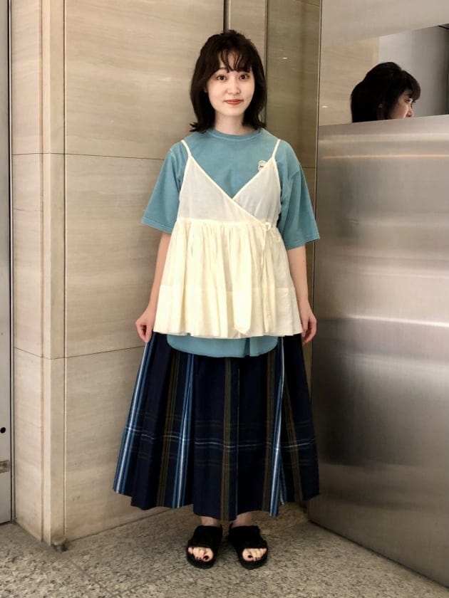 夏が楽しくなる〈 BEAMS BOY 〉のビッグタータンワンピース