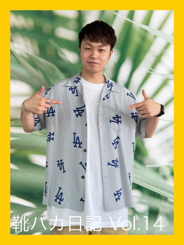 SUN SURF × BEAMS / MLB ロゴ アロハシャツ