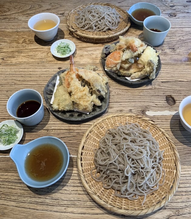 暑〜い日の昼食は「蕎麦」に限るの巻