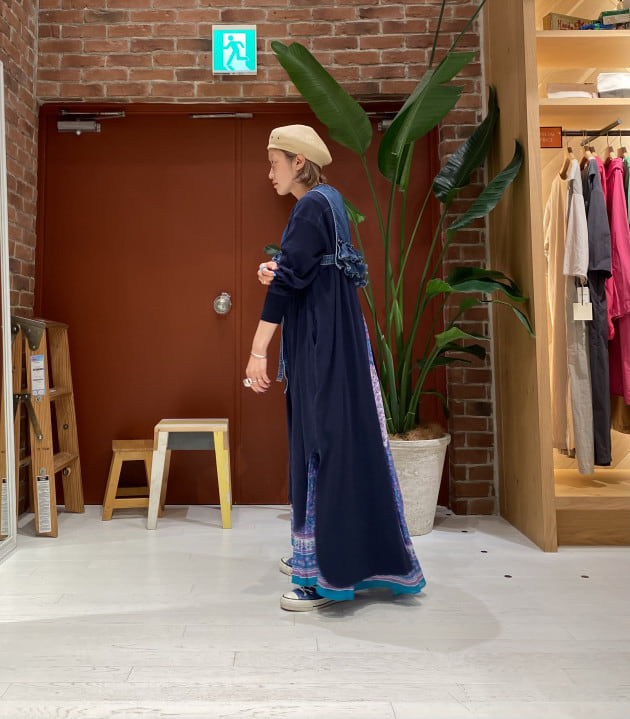 Q391/美品 BEAMS GOLF 中綿ワンピース ロングベスト ボア M 紺 ロングダウンベスト｜ビームス ゴルフ 京都髙島屋S.C.店｜BEAMS