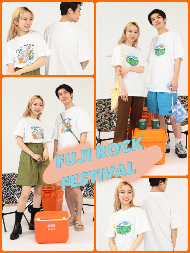 夏といえば！のあのフェスのTシャツ。ご紹介します♡！