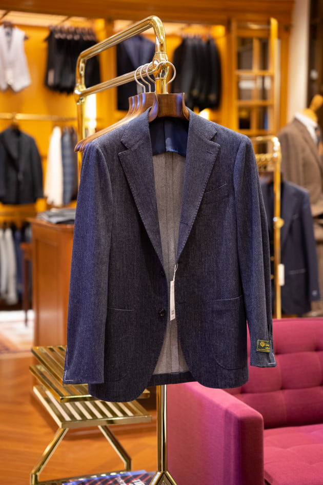 【極美品 定価約20万 イタリア製】BEAMS F Loro Piana JKT