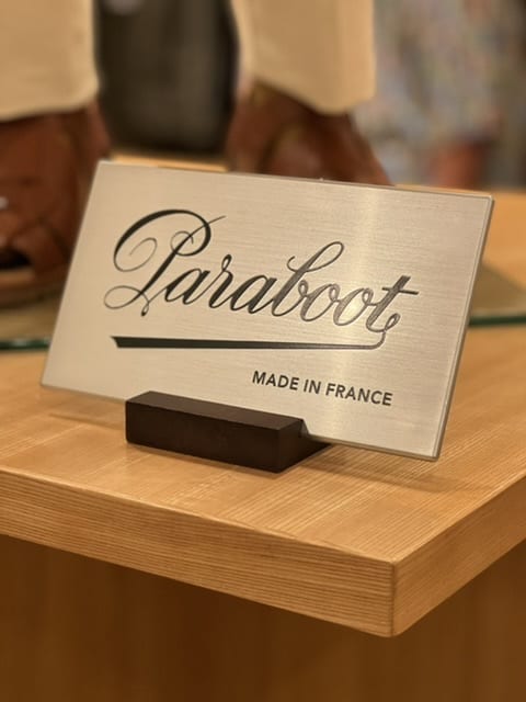 ＜Paraboot＞銀座店のカジュアルコーナー