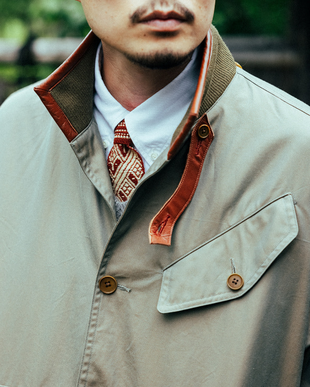 HAVERSACK × fennica＞ スペシャルアイテム、〜Stand Collar