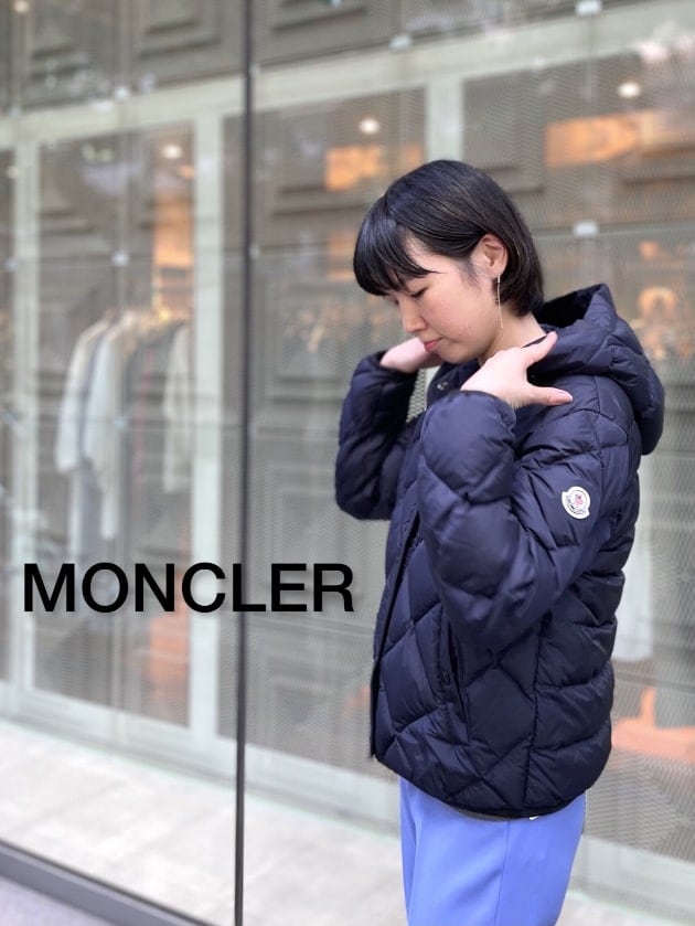 モンクレール MONCLER ニット　ダウンパーカ M ブラック